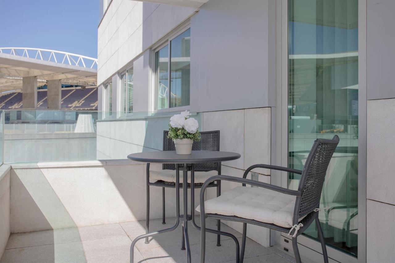 Ferienwohnung Liiiving In Porto - Balcony Dragao View Exterior foto